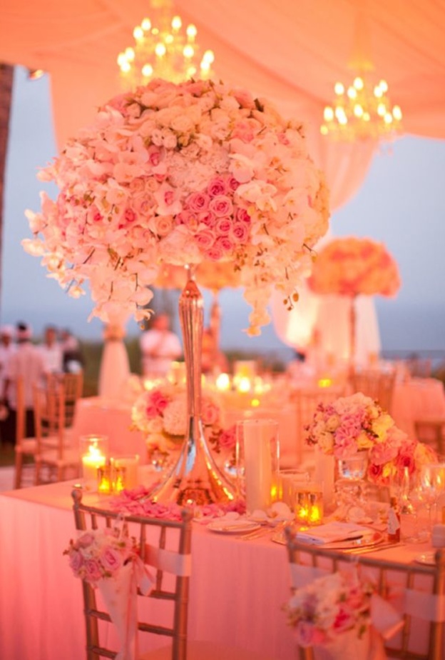 الالوان المرحة تزين حفل زفافك