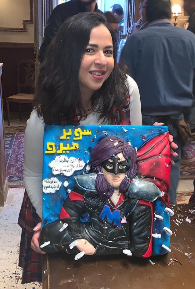 ايمي سمير غانم تحتفل بعيد ميلادها الـ32