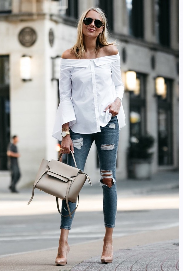 فساتين اوف شلودرز ناعمة لمختلف اطلالات الصيفية