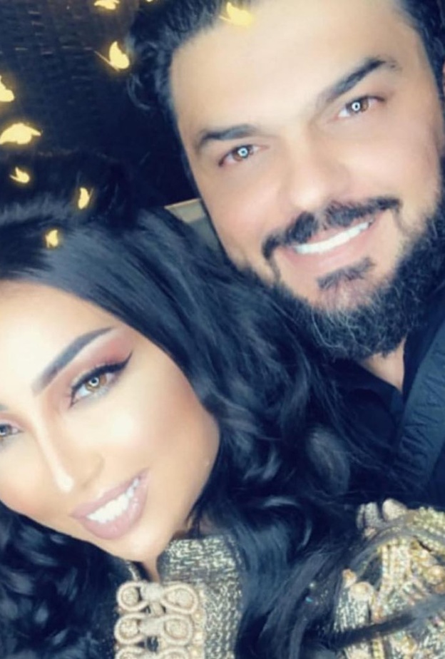 محمد الترك يحتفل بعيد ميلاد دنيا بطمة