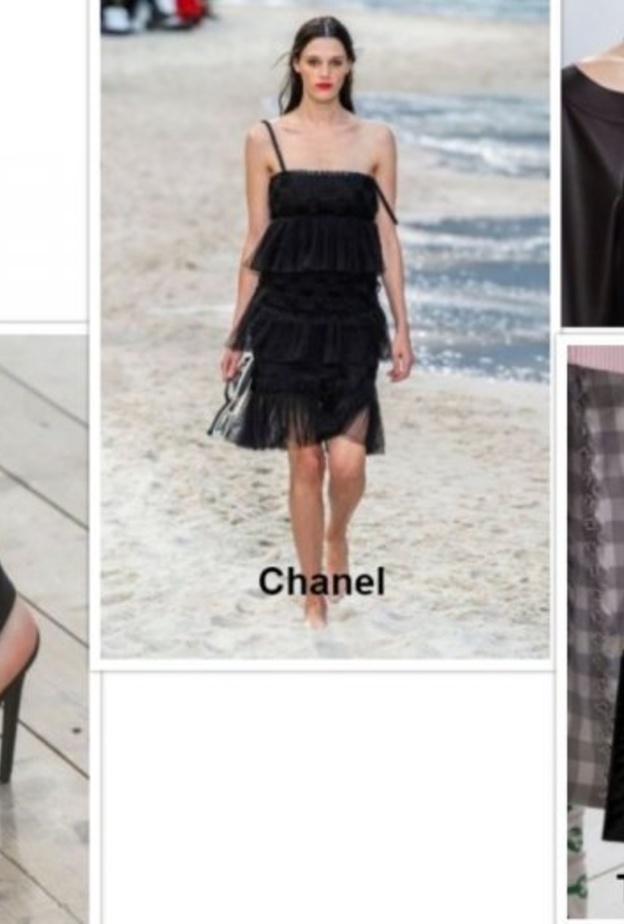  لوك المساء مع الفستان الأسود والأكسسوارات الرسميّة