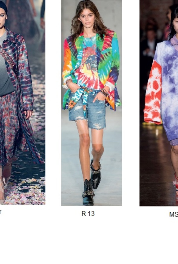 ازياء ملونة