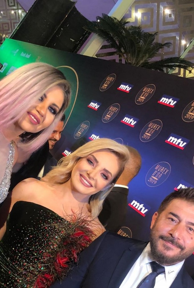 عابد فهد وزوجته زينة يازجي في الموريكس دور 2019