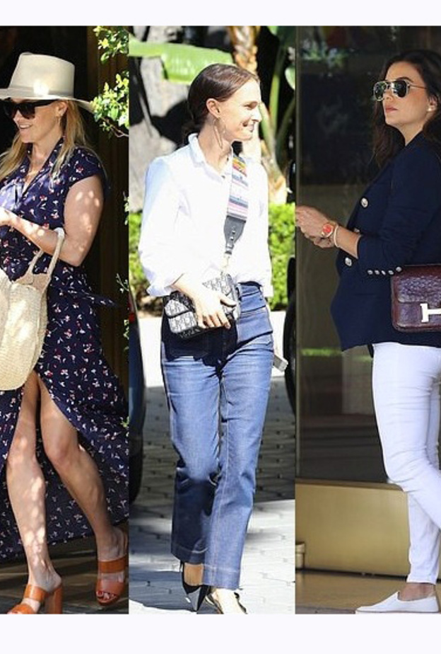 ريز ويذرسبون إيفا لونغوريا ونتالي بورتمان تألقن بإطلالاتهنّ الكاجوال التي لم تخلو من العصرية والأناقة