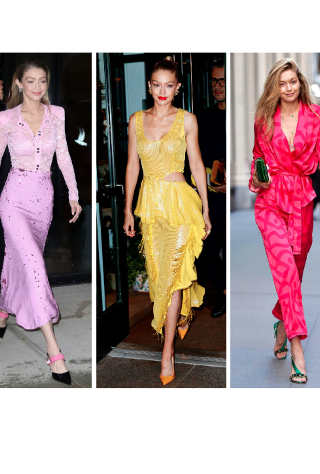  استوحي أناقتك بالألوان من ستايل جيجي حديد