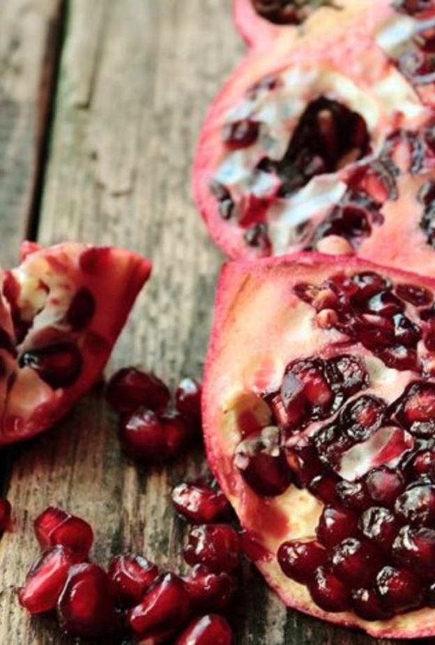 قشر الرمان يعالج التهاب الحل