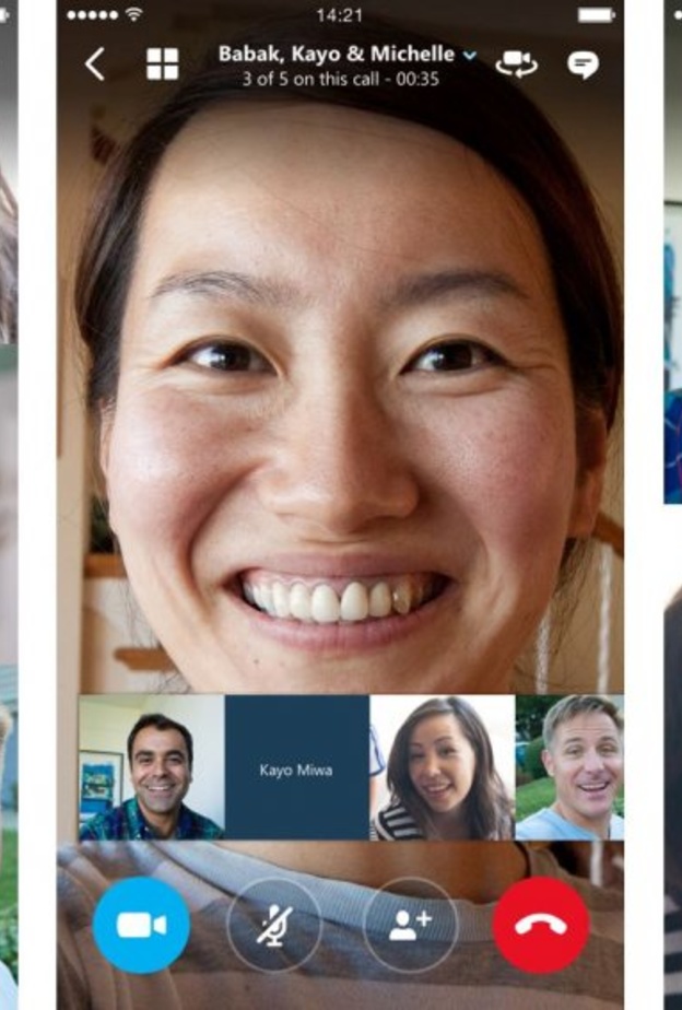 تطبيق سكايب يدعم الاتصال الصوتي أو المرئي لـ 50 شخص دفعة واحدة