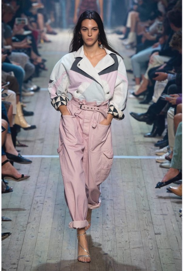  البنطلون الخصر عالي من  Balmain