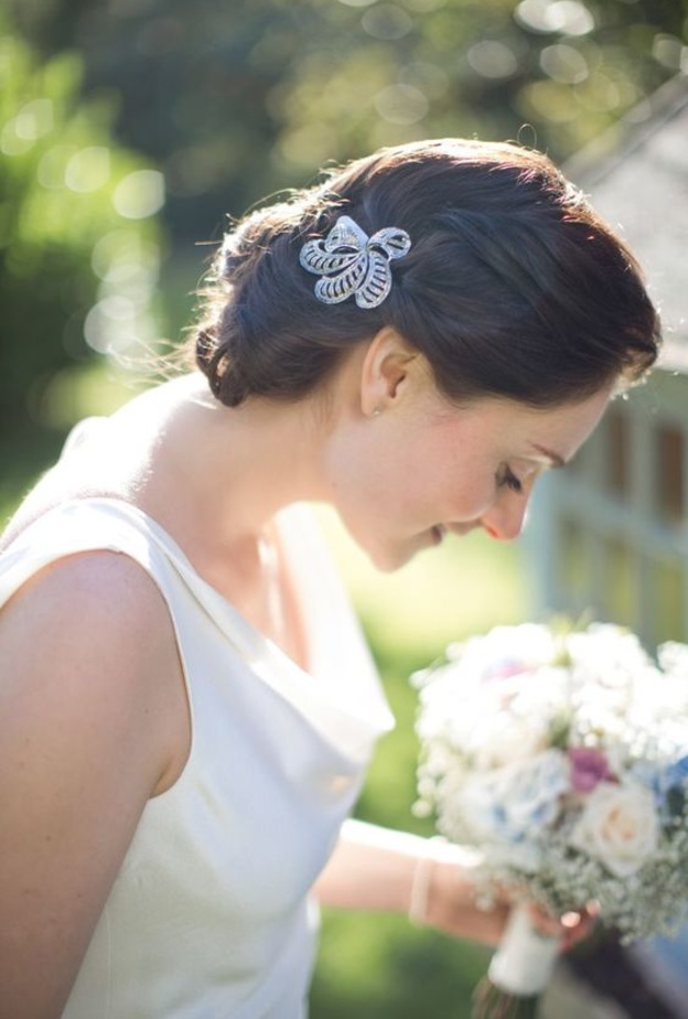 اشكال دبابيس أنيقة للعروس