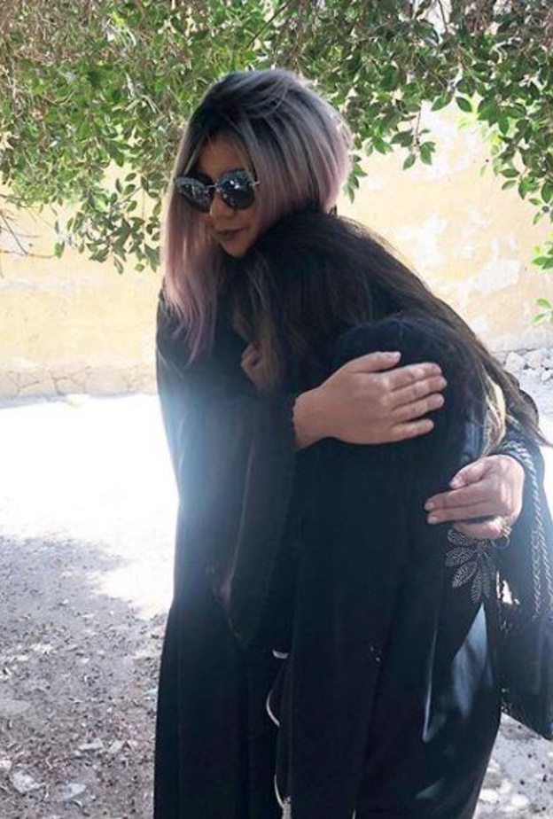 ابنة ناهد شريف وبوسي شلبي 