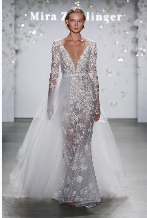 مجموعة Mira Zwillinger من أسبوع الموضة العرائسي لصيف 2020