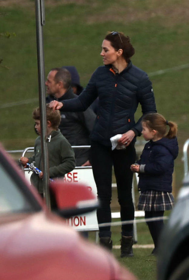 الأمير وليام وكيت ميدلتون حضرا لتشجيع زارا تيندال