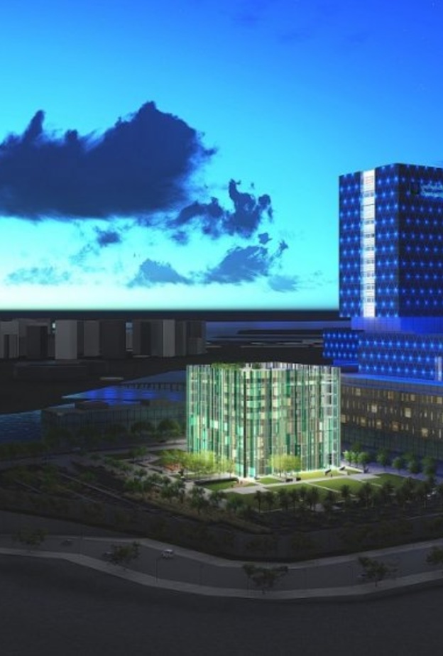  ماكيت لأول مركز متكامل لعلاج السرطان بالإمارات