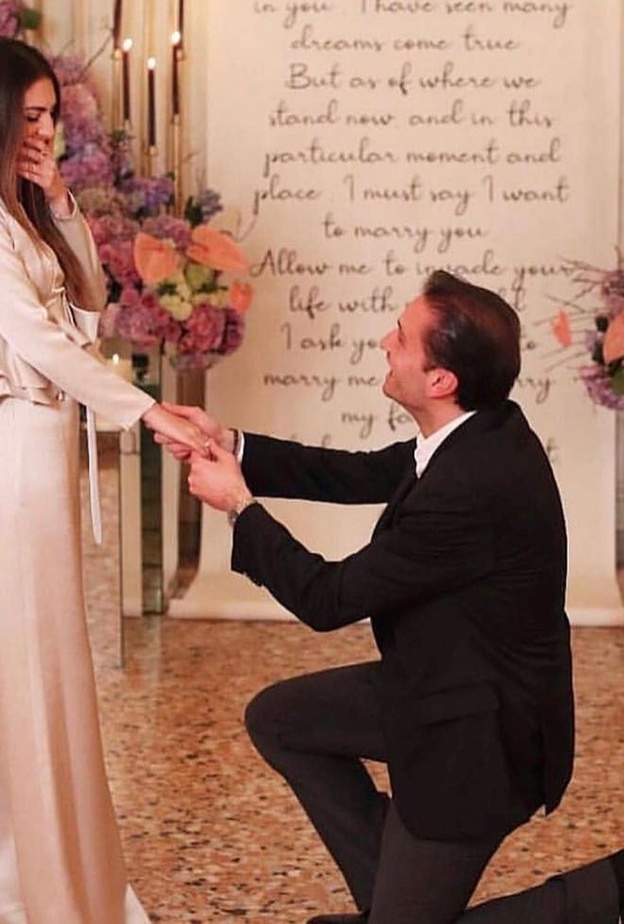 خطوبة فاليري ابو شقرا 