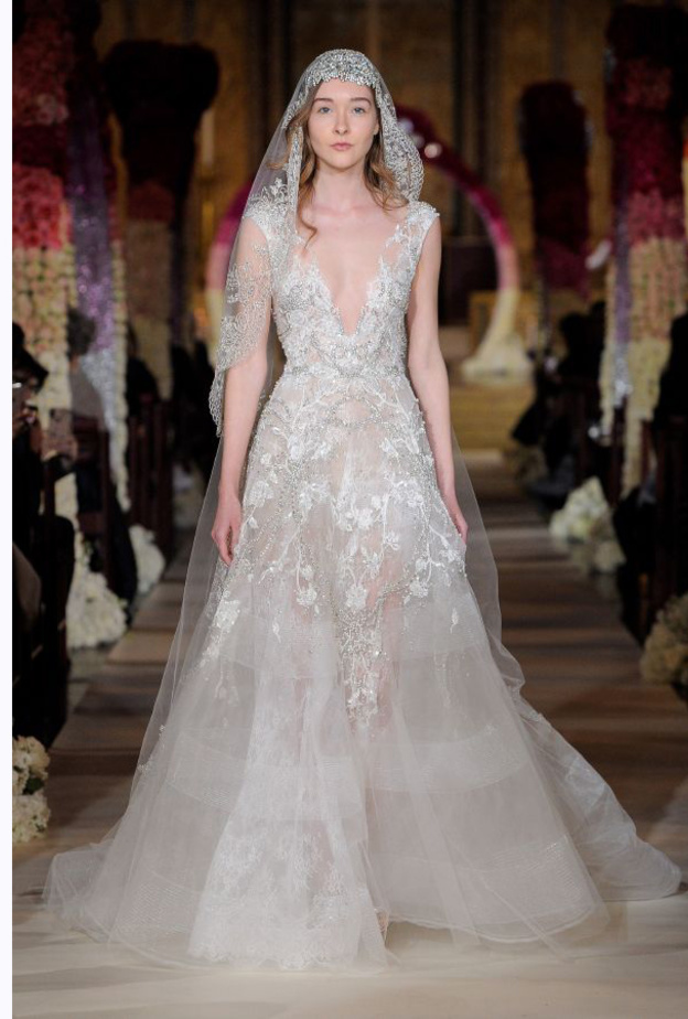 فساتين زفاف ريم عكرا من اسبوع الموضة العرائسي لصيف 2020 