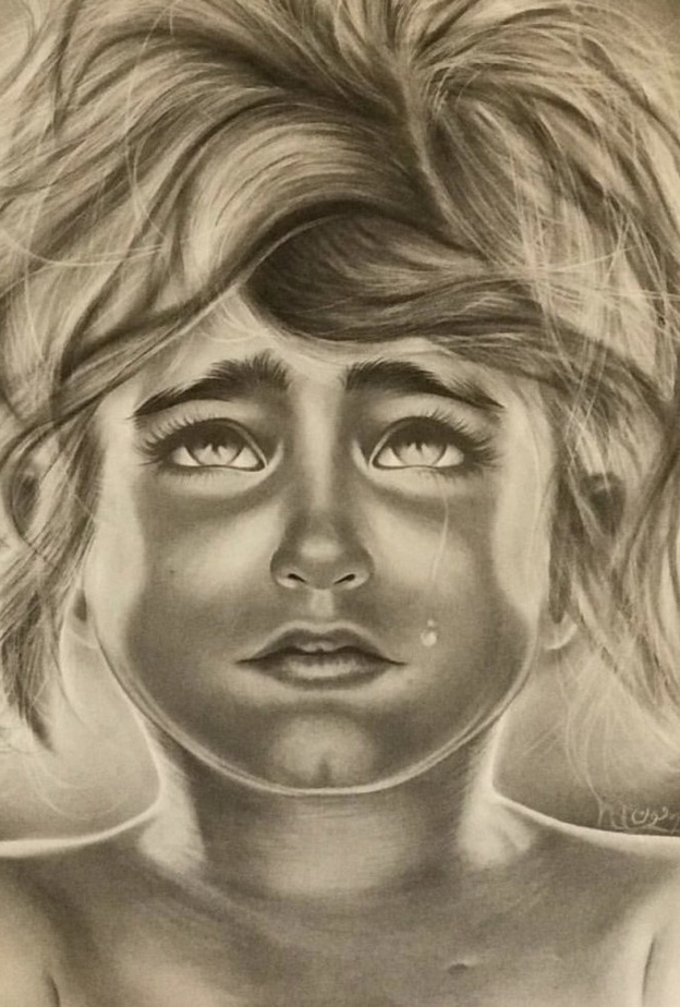 احدى الرسومات من الرسامة السعودية نهى آل حمدان