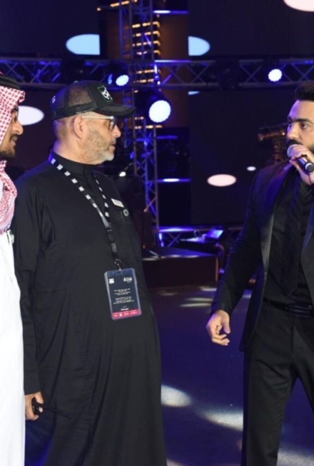 تامر حسنى فى السعودية