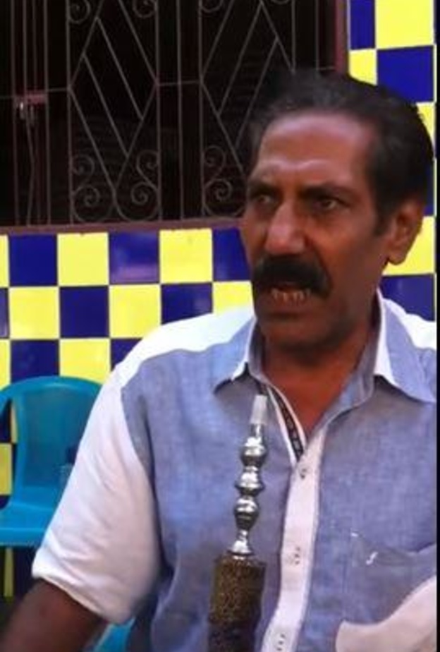 الفنان  المصري محمد أبو الوفا يرقد في المستشفى