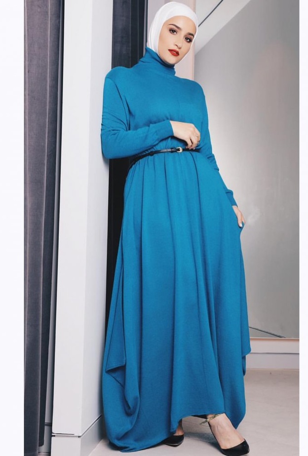 موديلات فساتين سهرة محتشمة للمحجبات