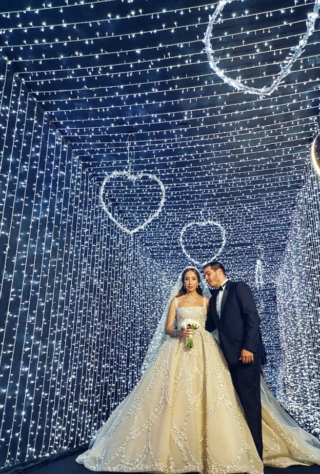  بلال عباس ابراهيم مع عروسته