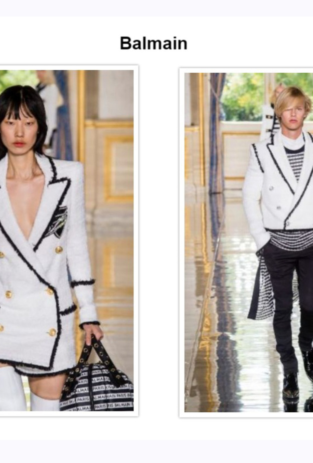 أزياء متناسقة بين الرجل والمرأة من Agnes B