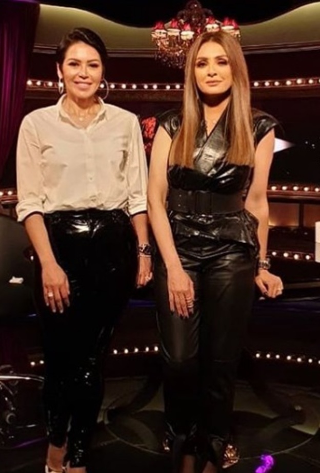 لقاء الخميسى وسمر يسرى