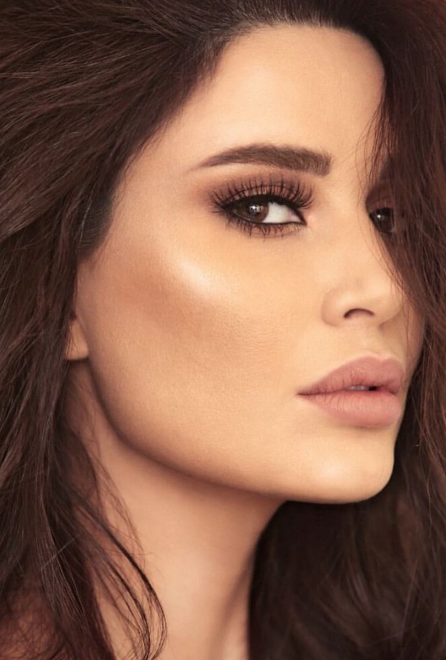 أجمل رسمات مكياج سيرين عبدالنور بطلة مسلسل الهيبة