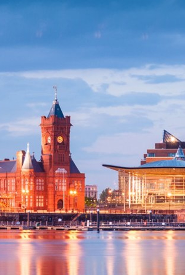  مشهد من خليج كارديف