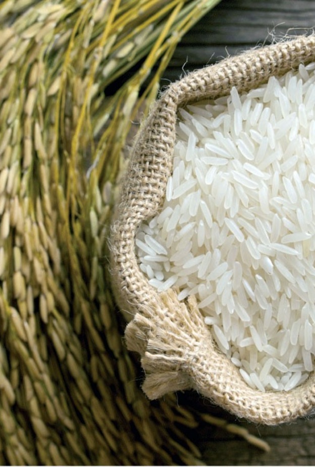 الأرز غني بالألياف التي تعزز الشعور بالشبع