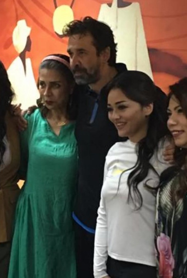 راندا البحيرى وفريق عمل مسلسل "توأم روحي"