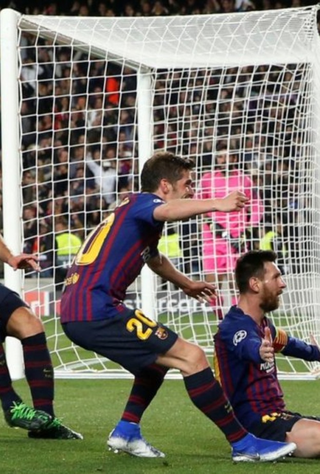  برشلونة يحرز ثلاثية في مرمى ليفربول