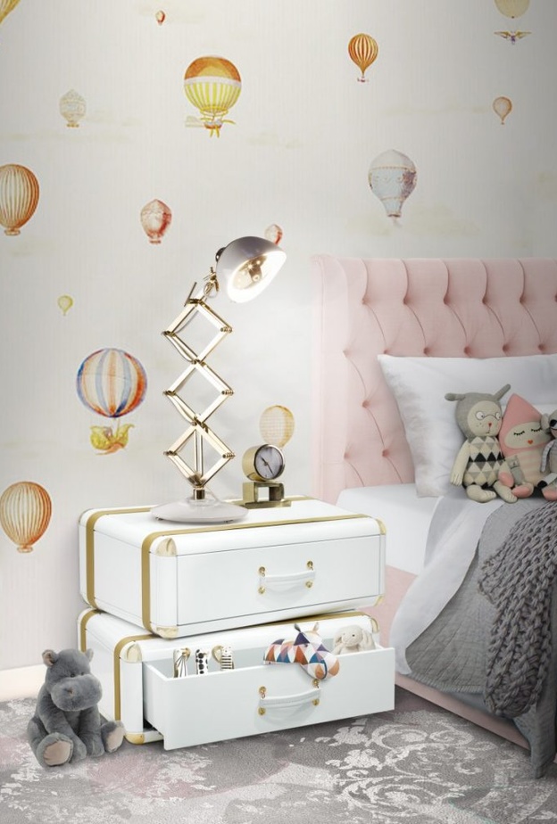  أثاث قابل للطي لخلق مساحة إضافية في غرفة الأطفال