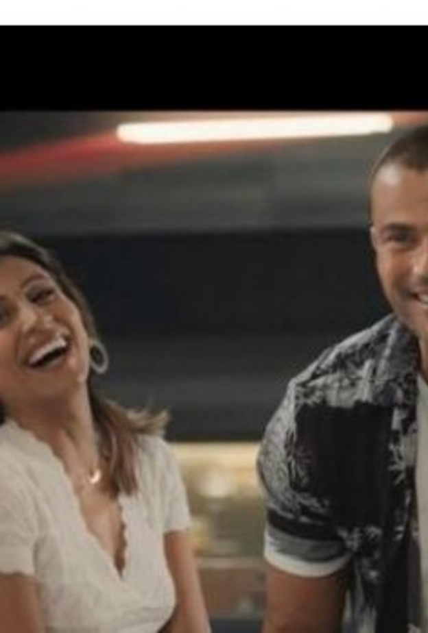 عمرو دياب ودينا الشربيني