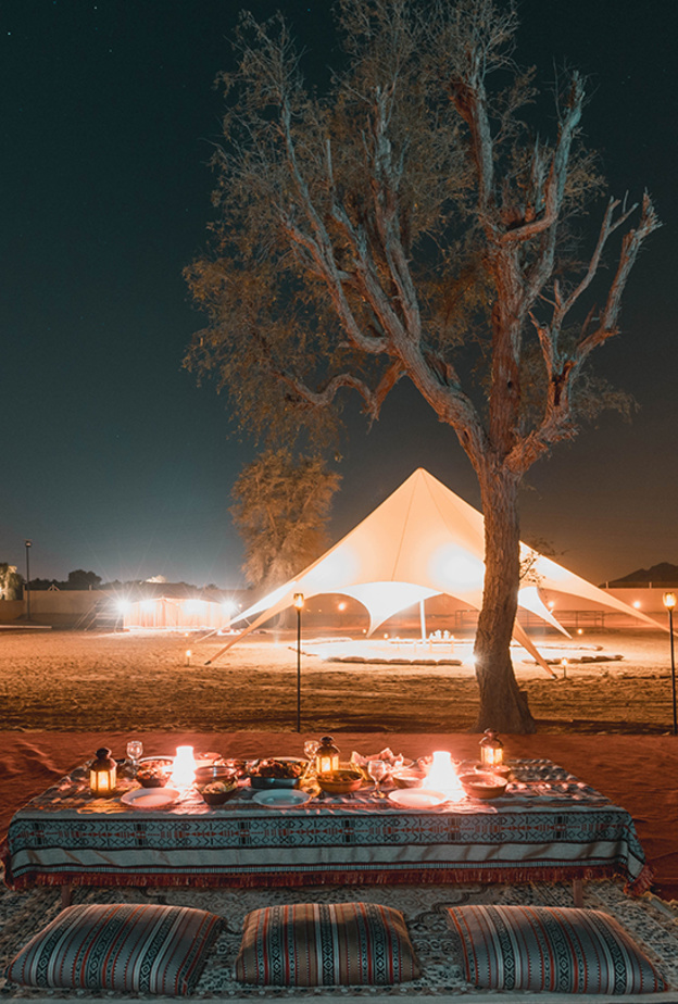 رمضان في مليحة .. تجربة فريدة في حضن الصحراء وتحت قبة السماء