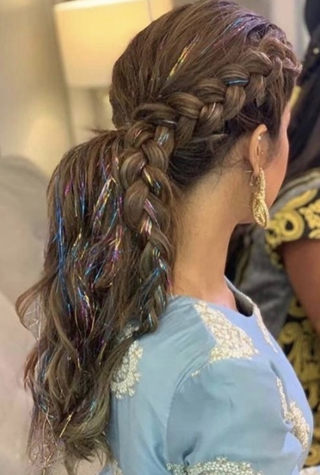 خيوط شعر ميتاليك من جدولة