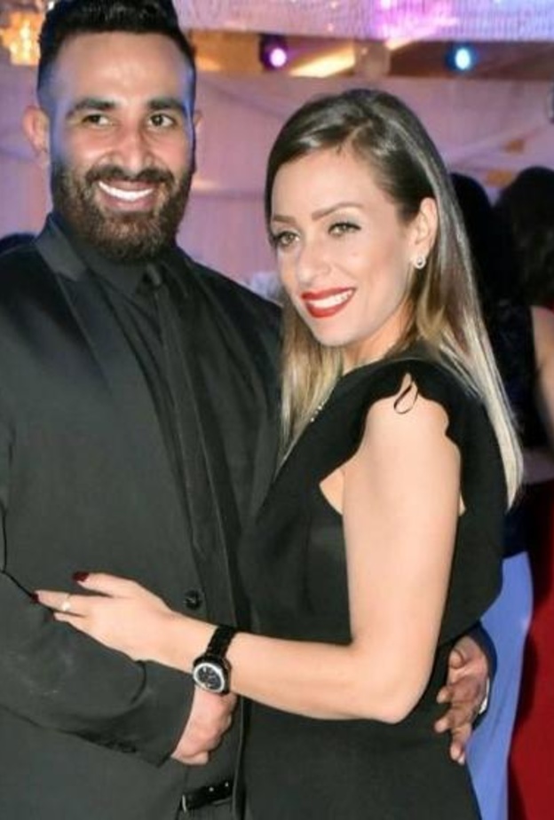 ريم البارودي واحمد سعد 