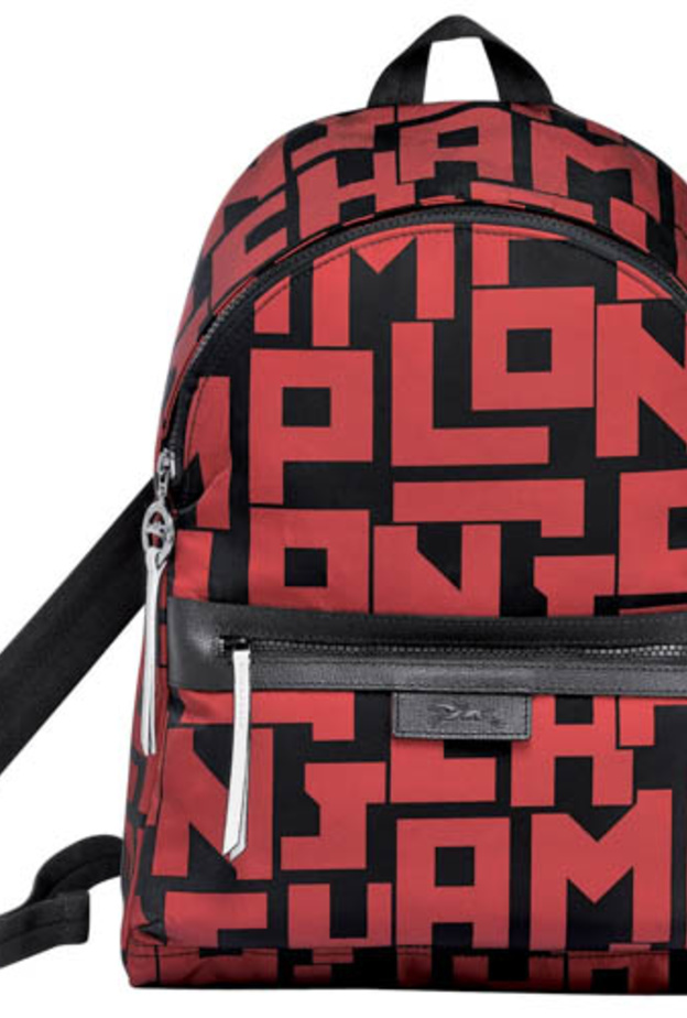 LONGCHAMP LGP طباعة عصرية للغاية لحروف الاسم