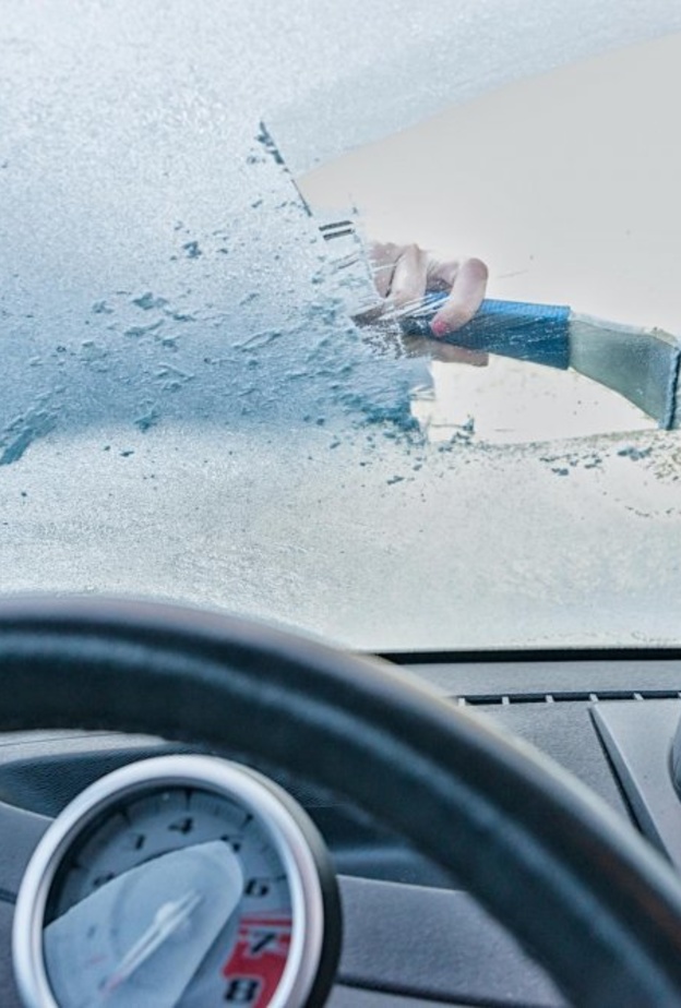 استخدام غطاء واقي للزجاج الأمامي