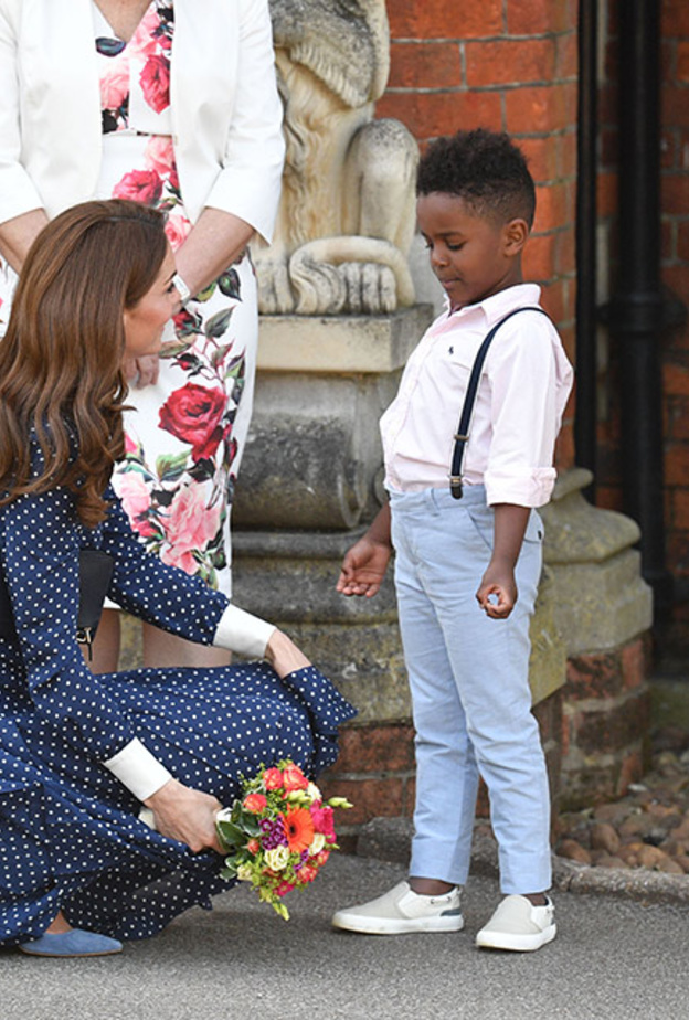 استقبال حافل لكيت ميدلتون