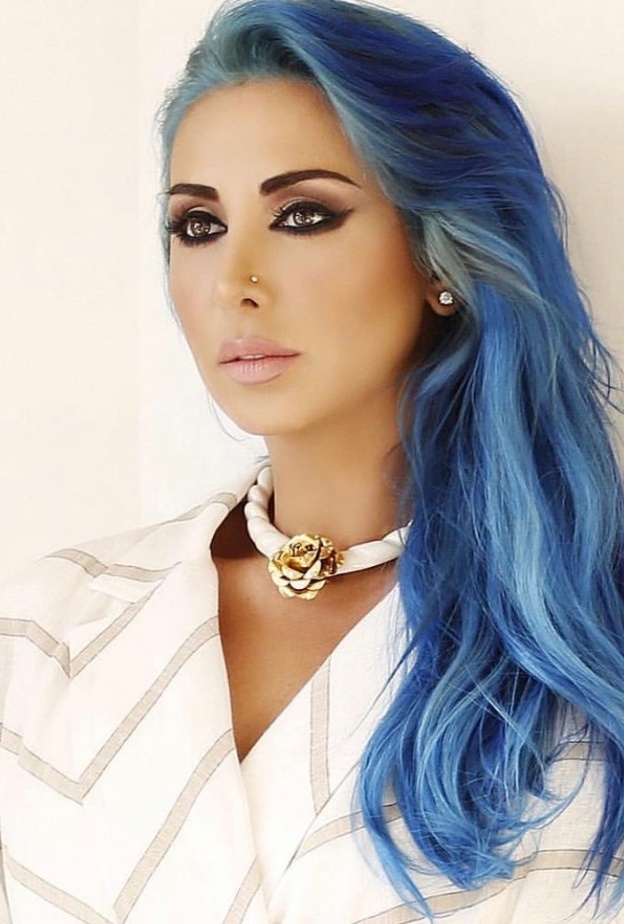 صبغات شعر غريبة وجريئة من جويل