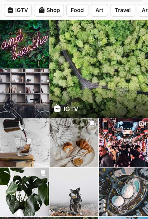 انستقرام Instagram .. تعيد تصميم قسم الاستكشاف Explore