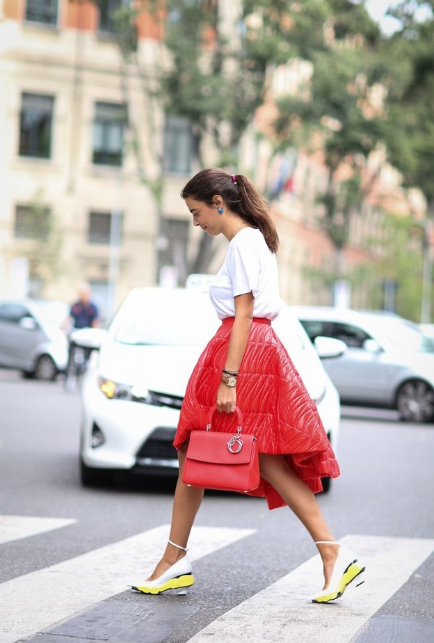  بنطلون باللون الأحمر البرتقالي Etro