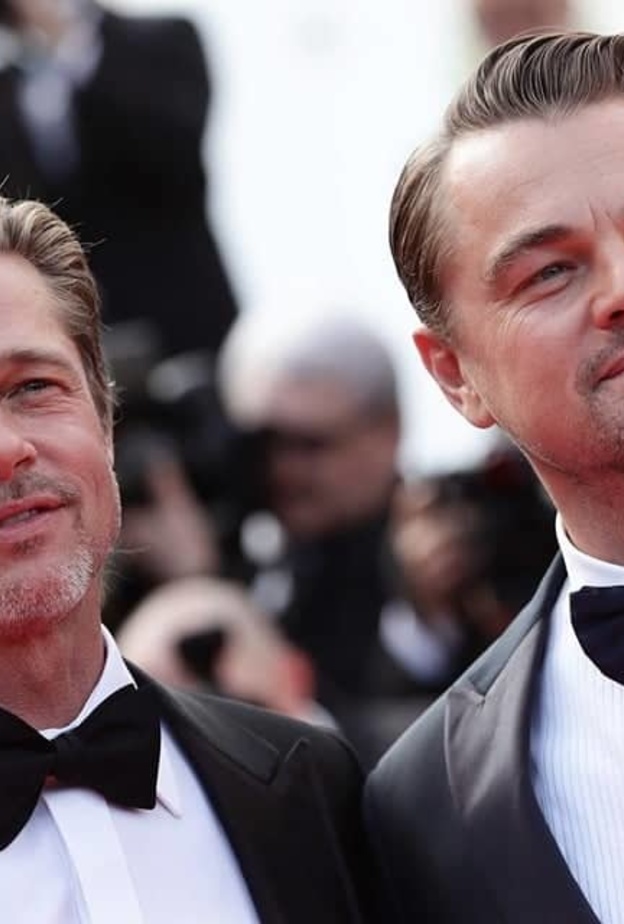 ليوناردو ديكابريو وبراد بيت 