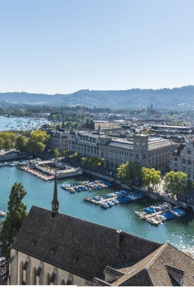 نهر ليمات يتوسط المدينة القديمة والحديثة