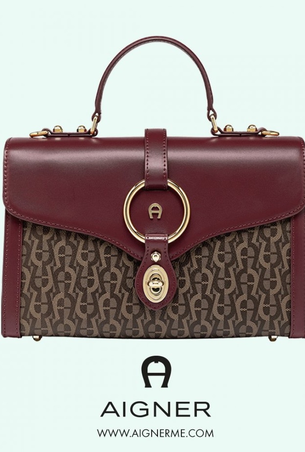 تألقي في العيد بحقيبة فيورنتينا من Aigner المستوحاة من التراث