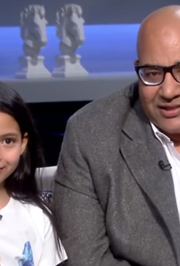 بيومي فؤاد وابنته في برنامج مجموعة انسان