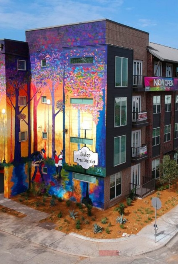 الحي الأسقفي للفنون Bishop Arts District 