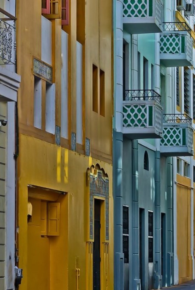 المباني القديمة في سان خوان