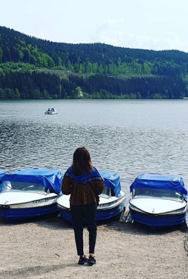 أحلام تحتفل بتخرج نجلها فاهد