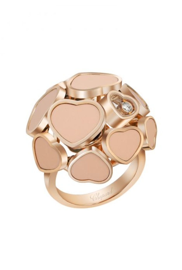 خواتم ذهب باللون الوردي لعروس صيف 2019 من دار Bvlgari